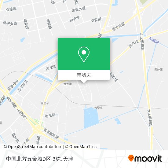 中国北方五金城D区-3栋地图