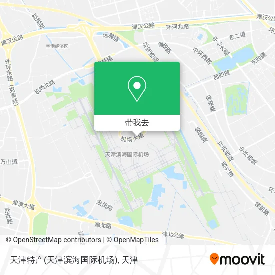 天津特产(天津滨海国际机场)地图