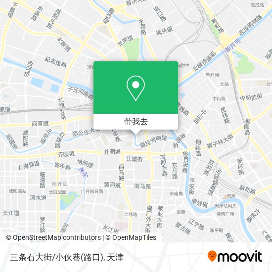 三条石大街/小伙巷(路口)地图
