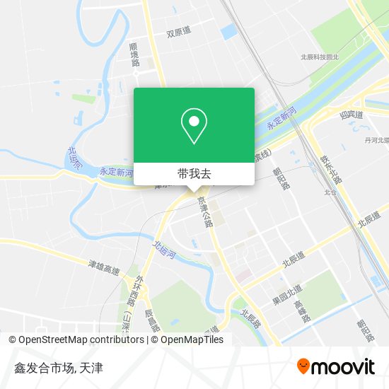 鑫发合市场地图