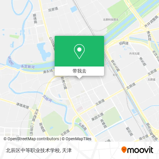 北辰区中等职业技术学校地图