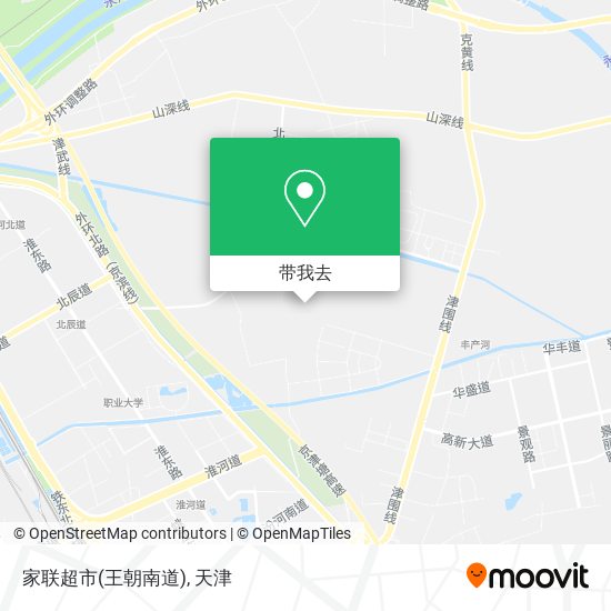 家联超市(王朝南道)地图