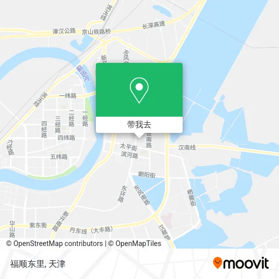 福顺东里地图