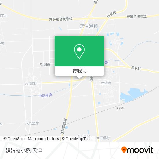 汉沽港小桥地图