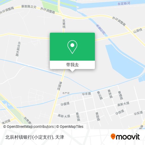 北辰村镇银行(小淀支行)地图