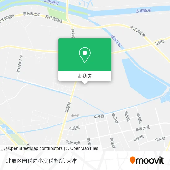 北辰区国税局小淀税务所地图