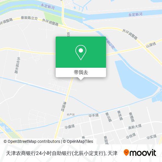 天津农商银行24小时自助银行(北辰小淀支行)地图