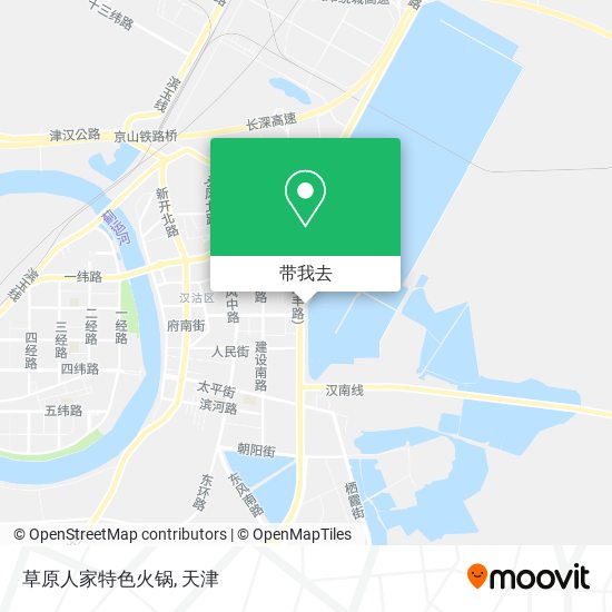 草原人家特色火锅地图