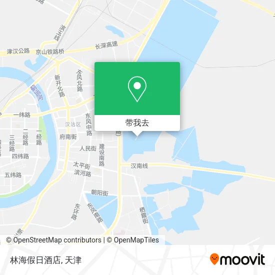 林海假日酒店地图