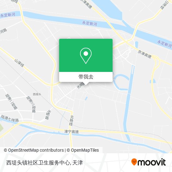 西堤头镇社区卫生服务中心地图