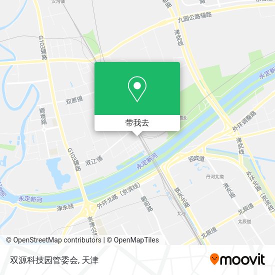 双源科技园管委会地图