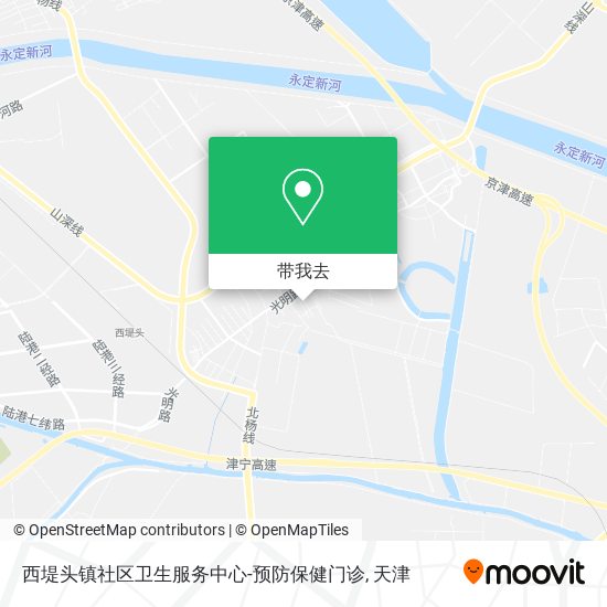西堤头镇社区卫生服务中心-预防保健门诊地图