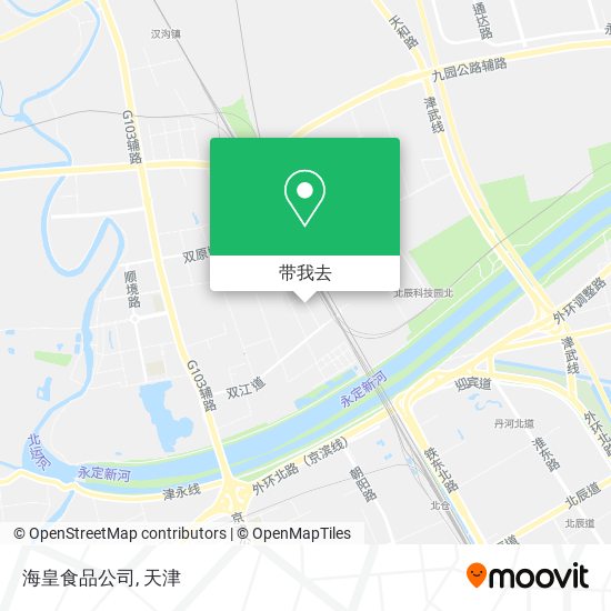 海皇食品公司地图