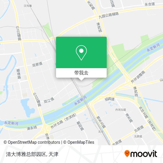 清大博雅总部园区地图