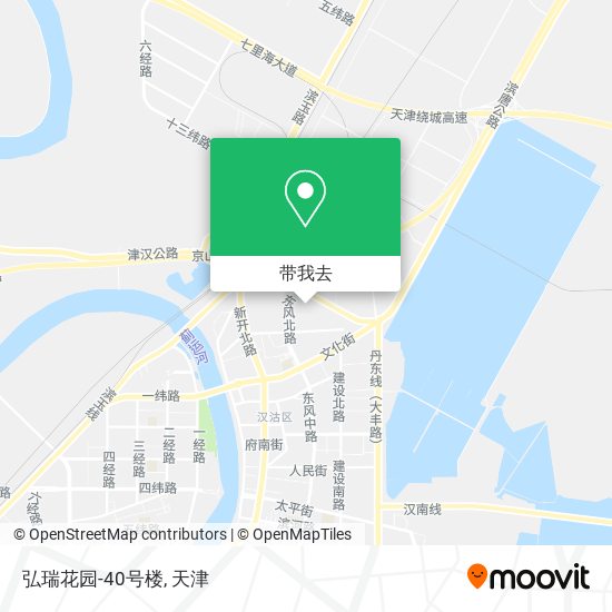 弘瑞花园-40号楼地图