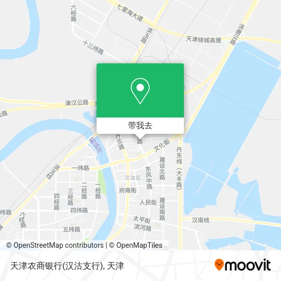 天津农商银行(汉沽支行)地图
