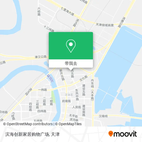 滨海创新家居购物广场地图