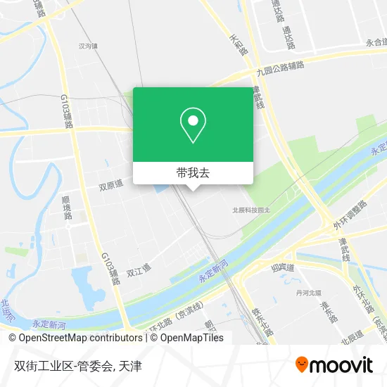 双街工业区-管委会地图