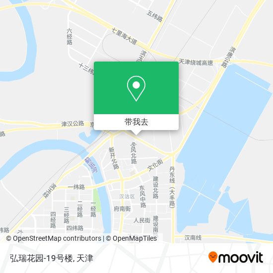 弘瑞花园-19号楼地图