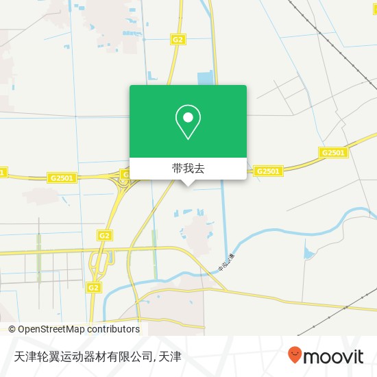 天津轮翼运动器材有限公司地图