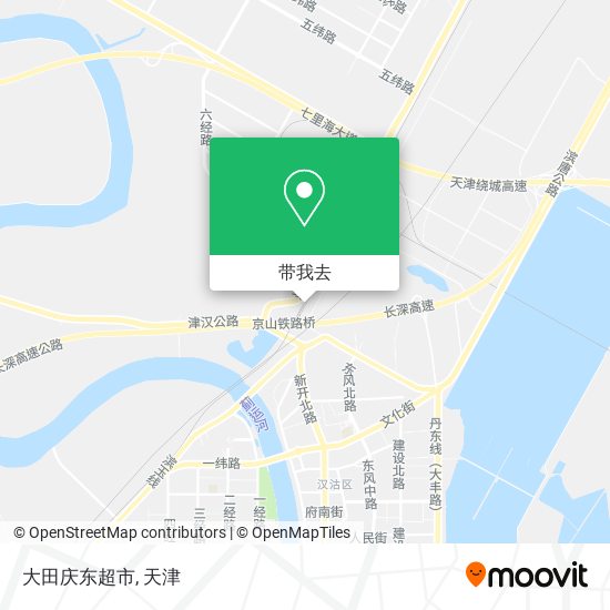 大田庆东超市地图