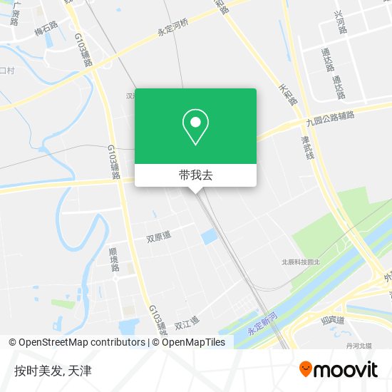 按时美发地图