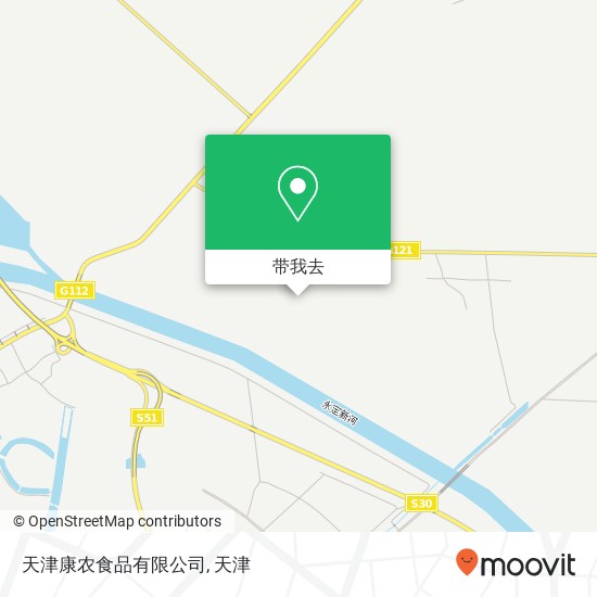 天津康农食品有限公司地图
