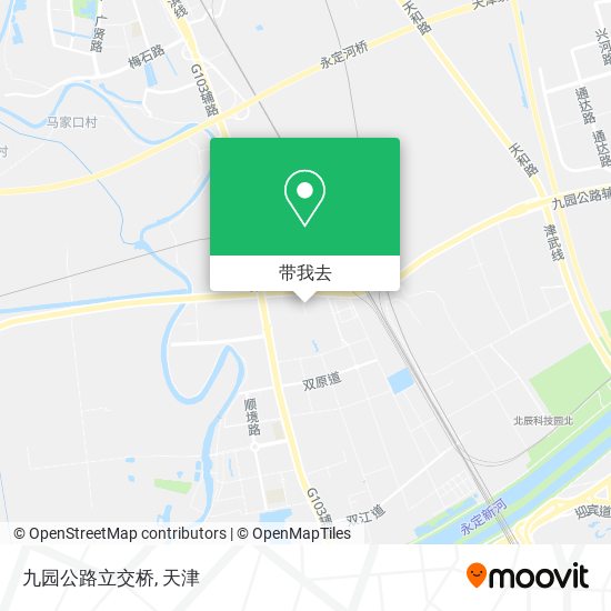 九园公路立交桥地图