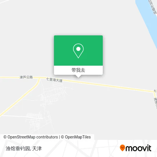 渔馆垂钓园地图