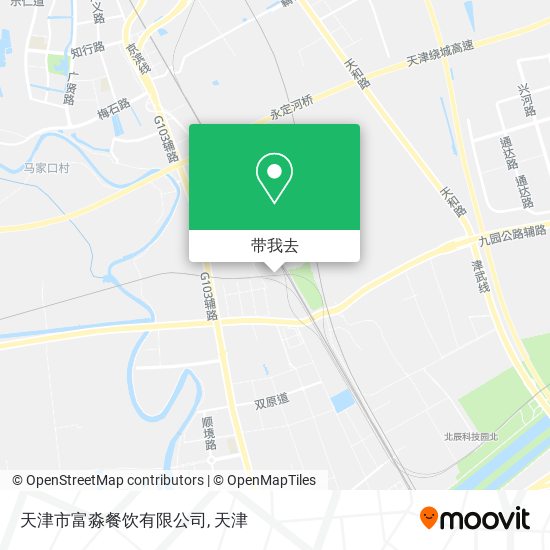 天津市富淼餐饮有限公司地图