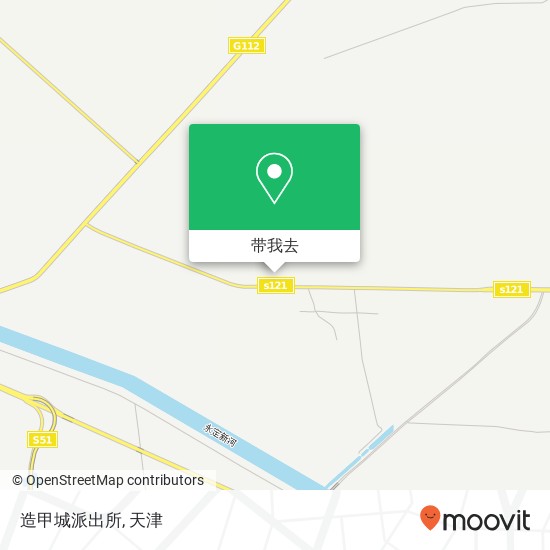 造甲城派出所地图