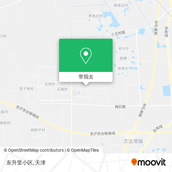 东升里小区地图