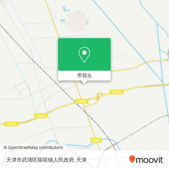 天津市武清区陈咀镇人民政府地图