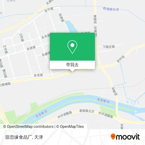 甜思缘食品厂地图