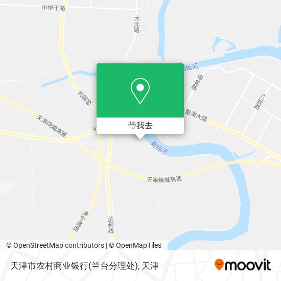 天津市农村商业银行(兰台分理处)地图