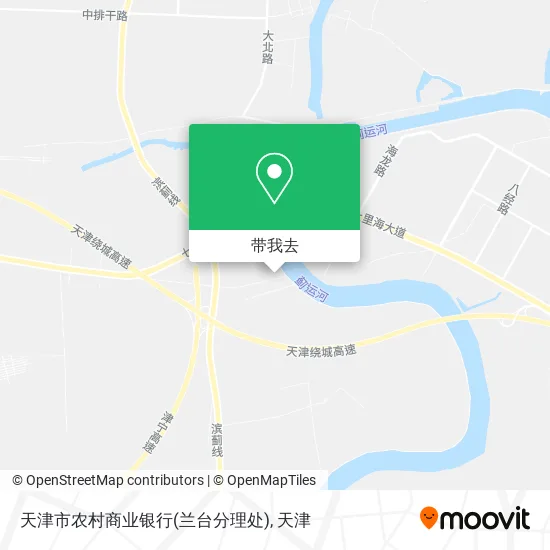 天津市农村商业银行(兰台分理处)地图