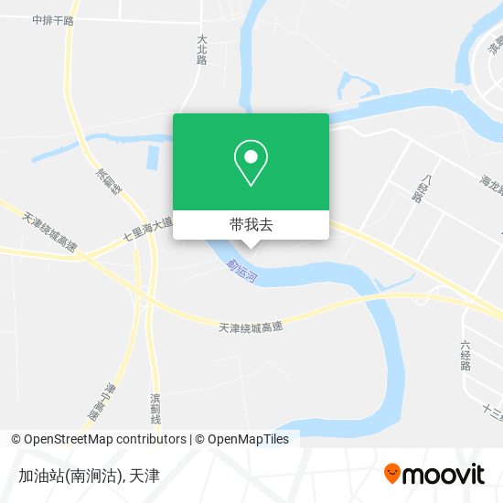 加油站(南涧沽)地图
