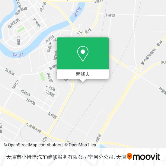 天津市小拇指汽车维修服务有限公司宁河分公司地图