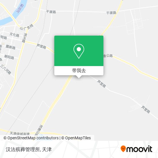 汉沽殡葬管理所地图
