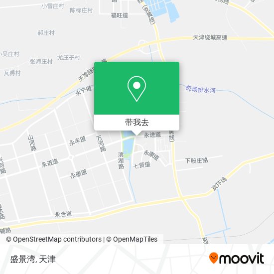 盛景湾地图