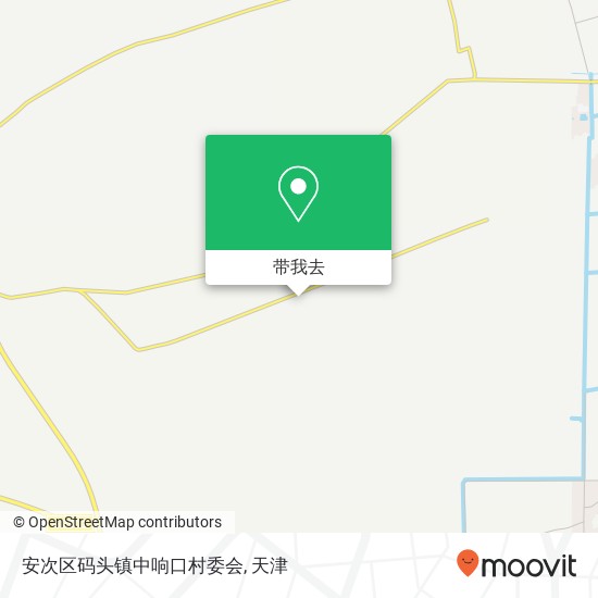 安次区码头镇中响口村委会地图
