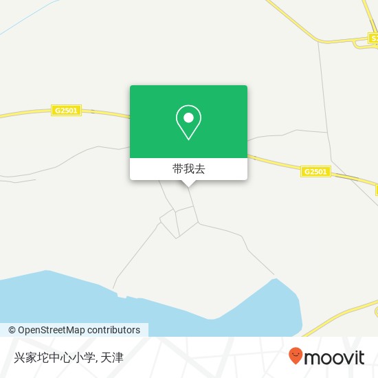 兴家坨中心小学地图