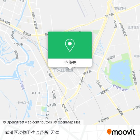 武清区动物卫生监督所地图