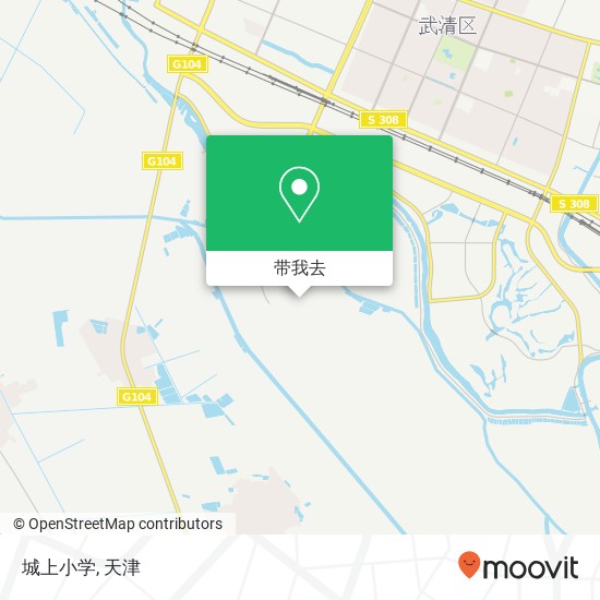 城上小学地图