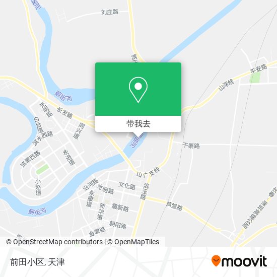前田小区地图