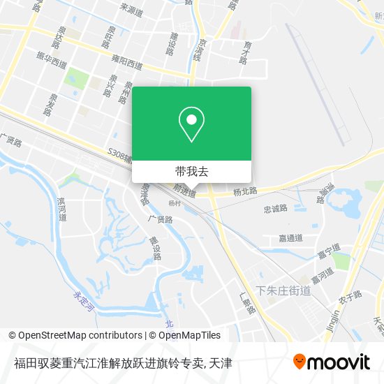 福田驭菱重汽江淮解放跃进旗铃专卖地图