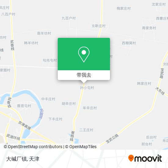 大碱厂镇地图