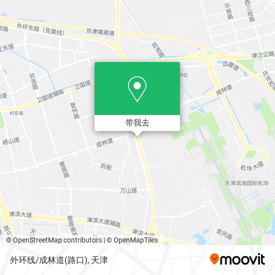外环线/成林道(路口)地图