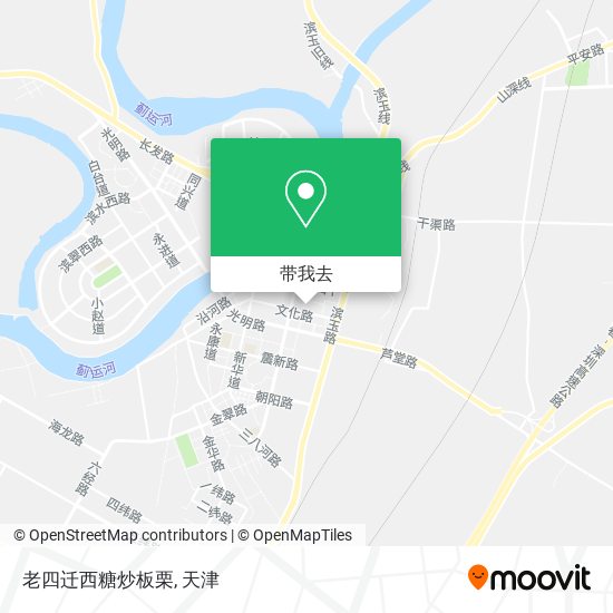 老四迁西糖炒板栗地图