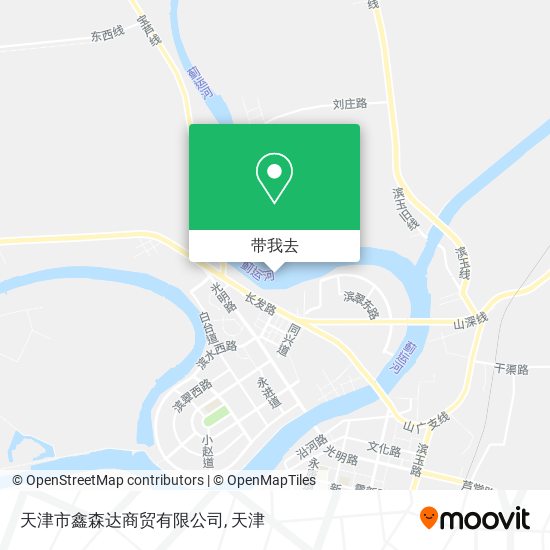 天津市鑫森达商贸有限公司地图